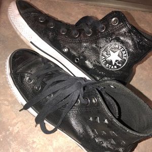 Women’s size 7.5 studded converse